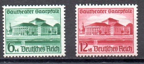 Alemania Imperio Nº Yvert 614/615 Valor Catalogo 25.0€ Nº Michel 673/74 (**)